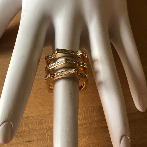 CC Skye Jewelry - COPY - CC Skye jagged spike Ring-NWOT